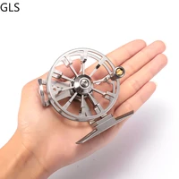 2022 new lightweight winter ice fishing reel corrosion resistant full metal body fishing accessories 3 colors available