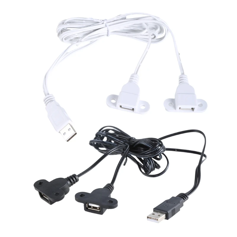 USB-разветвитель 2-портовый Y-удлинитель зарядный шнур для ноутбуков телефонов