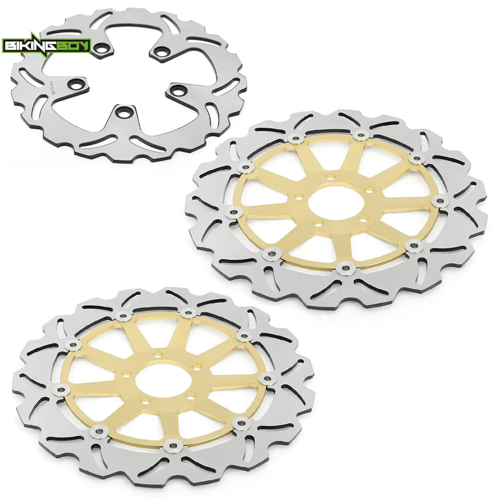 Передние и задние тормозные диски BIKINGBOY роторы для Kawasaki ZX9R ZX-9R Ninja 94 95 96 97 98 99 00 01 02 03