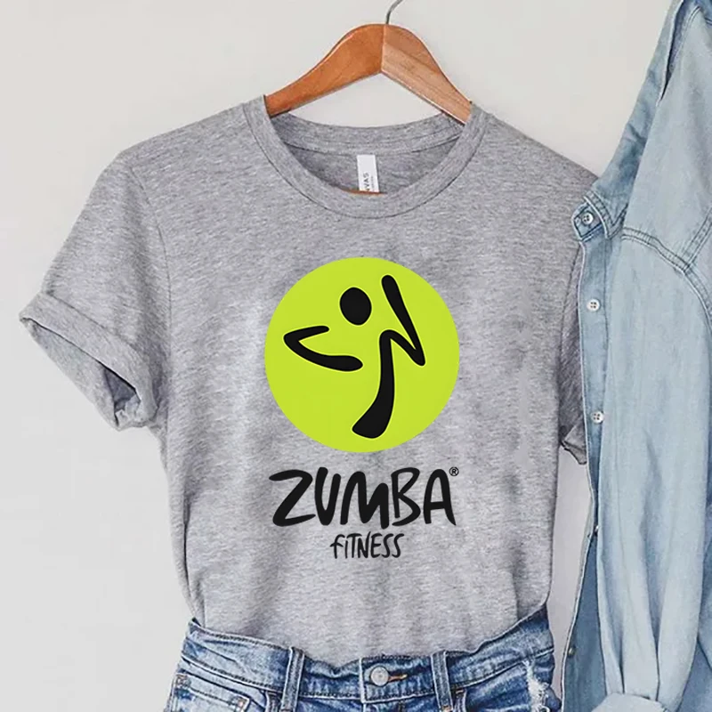 

Y2K Grunge Tops Fashion Zumba Print Women Tops Gifts for Zumba Lovers Clothes Hip Hop Streetwear Harajuku Short Sleeve T-shirts