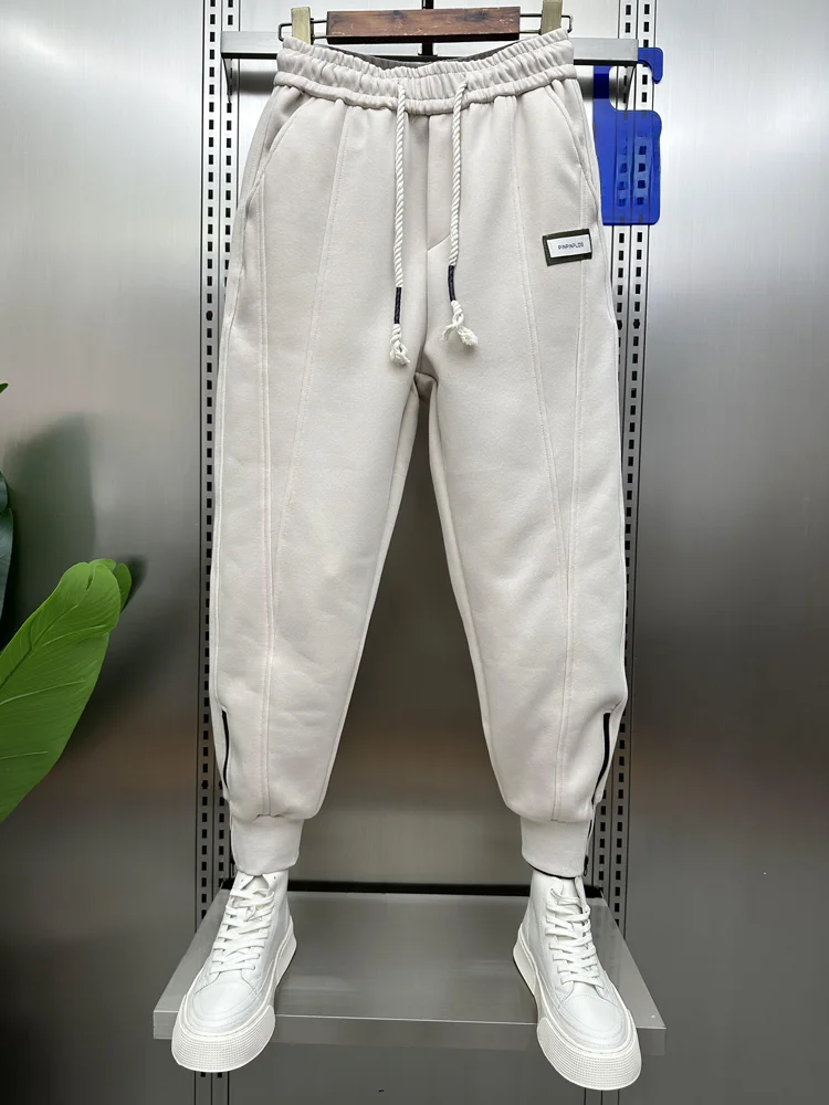 Новинка Весна 2024 модные брендовые мужские спортивные брюки в стиле пэчворк