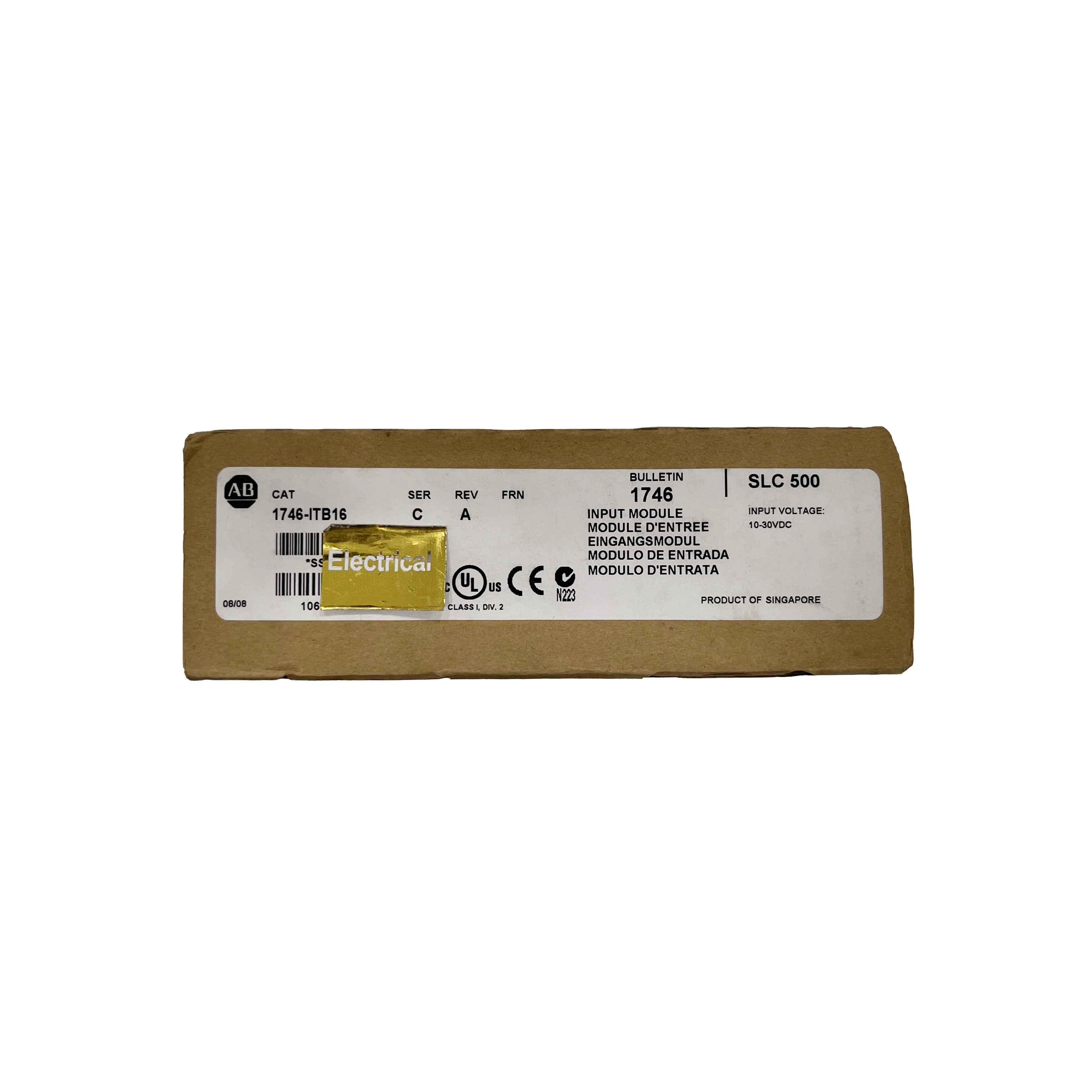 

1746-ITB16 Allen Bradley Fast Response Discrete Input Module 1746-ITB16