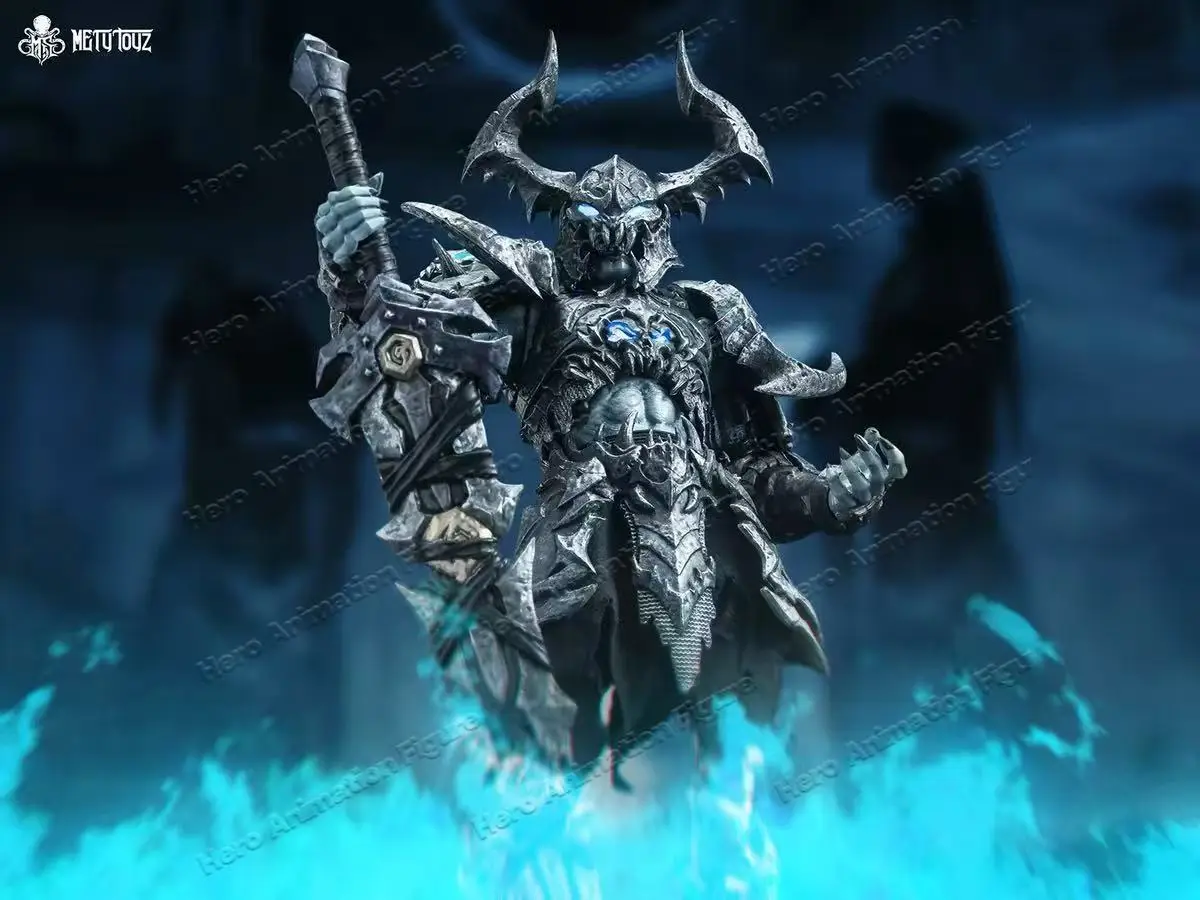 Фото В наличии: Фигурка Metytoyz Death Knight Frostbone Sarano 1/10, коллекционная модель, подарок, лимитированная серия №4