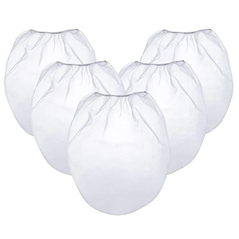 

20 Pack Strainer Bag, 5 Gallon Paint Strainer with Elastic Top Opening White Fine Mesh Filters Bag for Paint Gardening