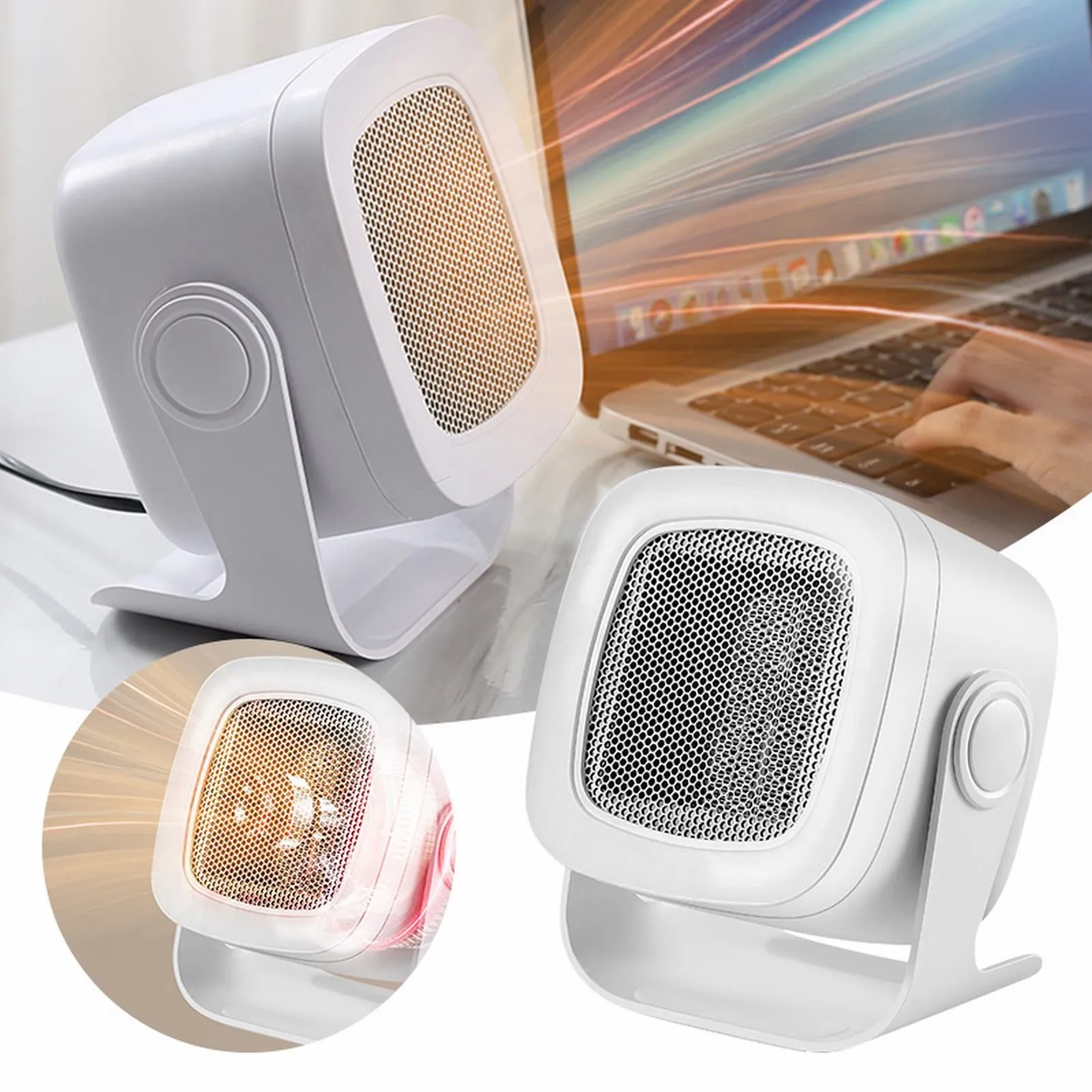 Heater Space Desktop Fast Space Heating Operated Heater Port