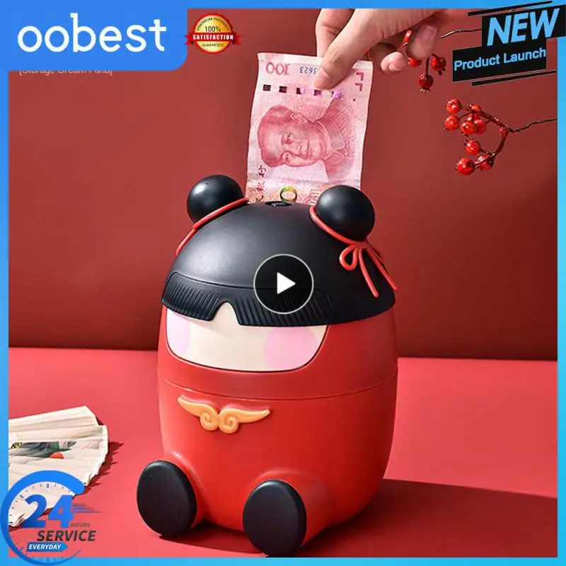 

Coin Storage Gift Large Capacity Chinese Style Piggy Bank Universal Storage Box Piggy Bank New Chinese Style Boys And Girls Cute