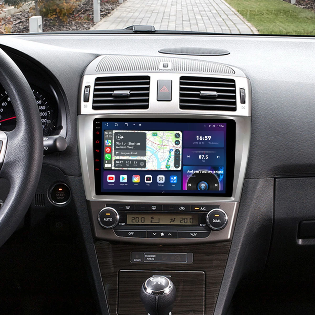 

Автомагнитола 2DIN Android 14, мультимедийный плеер Carplay, Автомобильная GPS-навигация, DSP, без DVD, для Subaru Outback 3 Legacy 4 2003 2004-2009