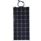 Полугибкая солнечная панель Jingyang PV 100 Вт 200 Вт, монокристаллическая солнечная батарея 18 в, солнечная панель для продажи, зарядное устройство 12 в 24 В