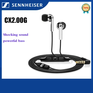 Sennheiser CX2.00G 3.5mm Wired Earphones Stereo Headset Line Control Deep Bass Sport Earphones with Mic for Android Device Sennheiser CX2.00G 3.5mm Wired Earphones Stereo Headset Line Control Deep Bass Sport Earphones with Mic for Android Device