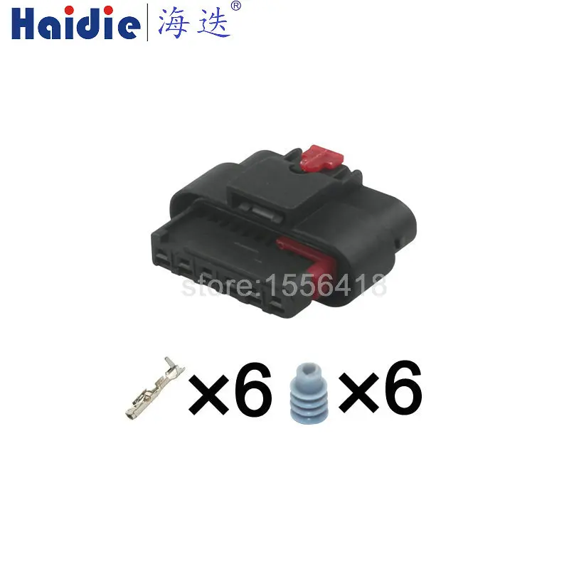 

1 Set 6 Pins automotive connector 1924292-5