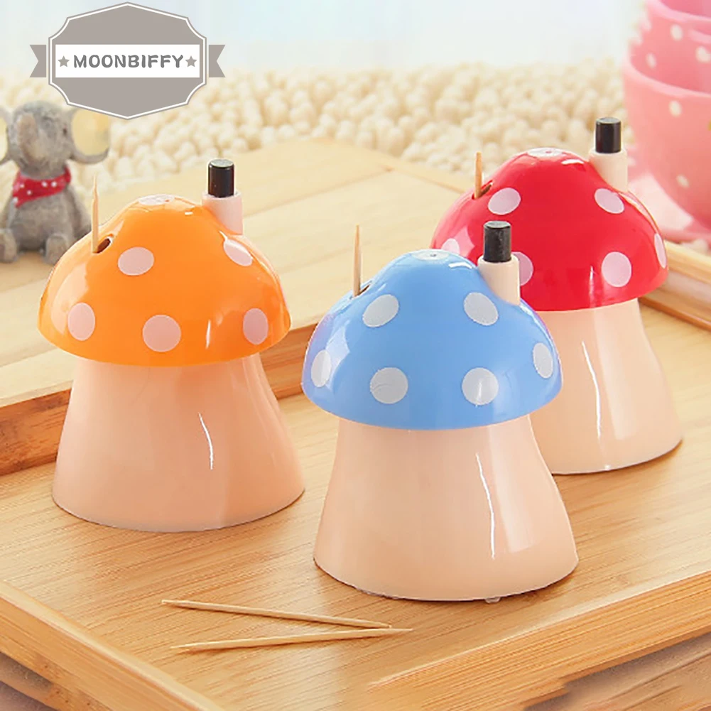 

Контейнер для зубочисток, портативный автоматический выдвижной держатель для грибов, настольный органайзер 방개개물 물