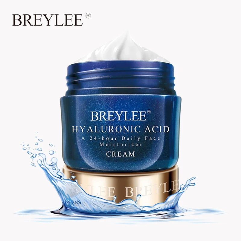 

40g BREYLEE Hyaluronic Acid Moisturizing Face Cream Facial Skin Care 24-hour Deep Hydrating Essence Nourishes Moisturizer Cream