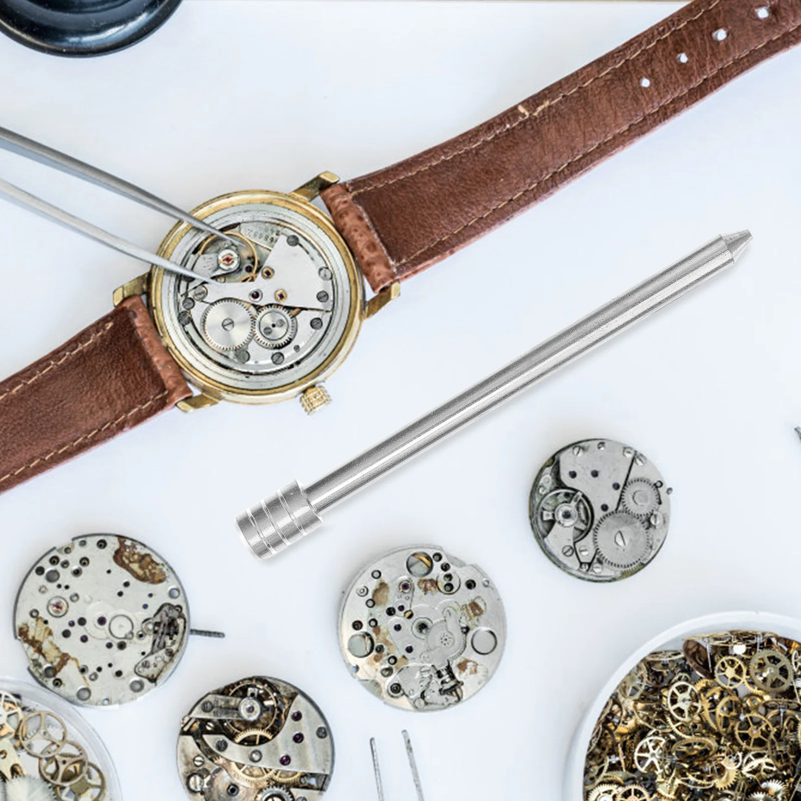 Hand Tools Minute Punch Pin Watch Hour Pointer Install Clocks Puncher Needle Maintenance Supplies