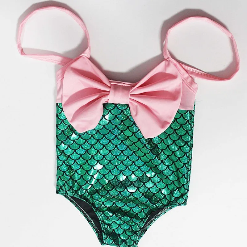 

Children's Swimsuit Mermaid Baby Two-piece One-piece Swimsuit For Children