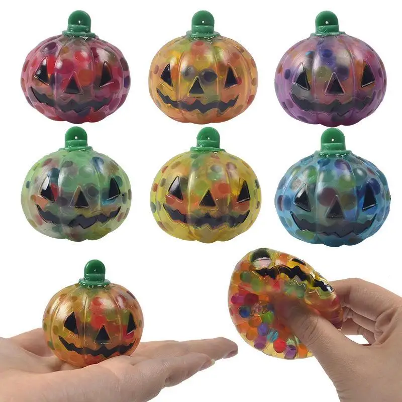 

Halloween Pumpkin Toy Stress Ball Toys Soft Pumpkin Halloween Decor Kids Adult Halloween Tricky Toys
