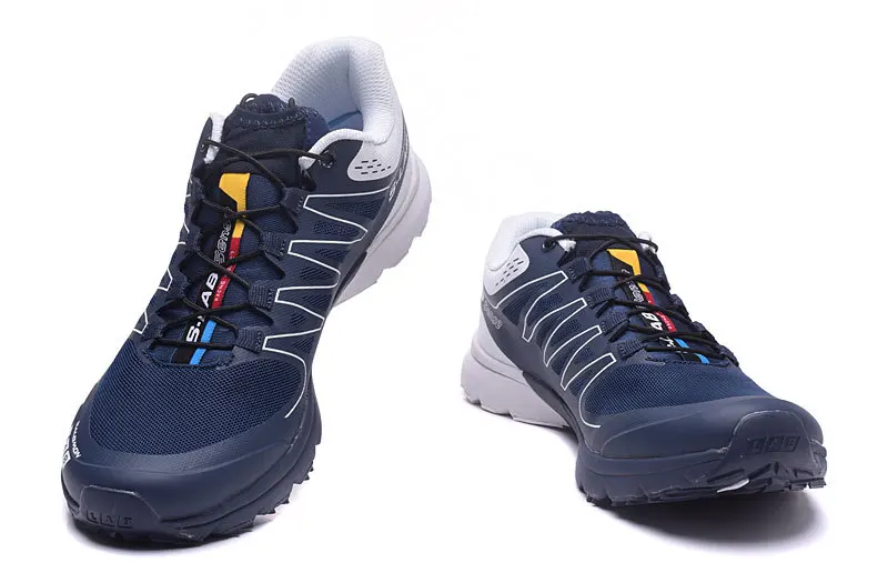 Original Salomon S LAB SENSE Men's Shoes Outdoor Jogging Sneakers Lace Up Athletic Salomon Speed Cross 15 Running Shoes