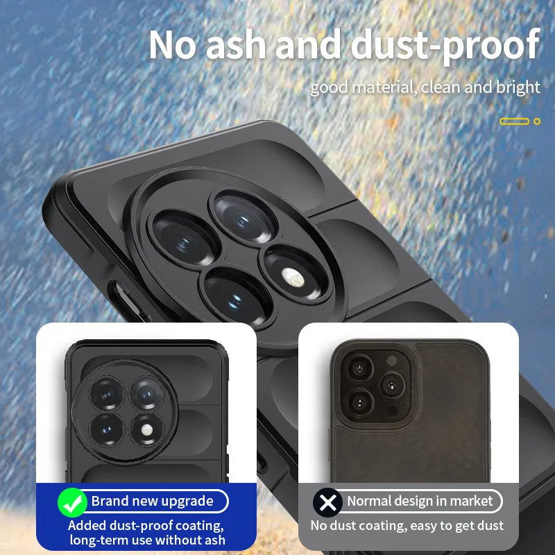 For OnePlus 11 Cover For OnePlus 11 5G Case Rubber Shockproof Soft Silicone Protective Bumper For OnePlus 11 Fundas 6.7 inch