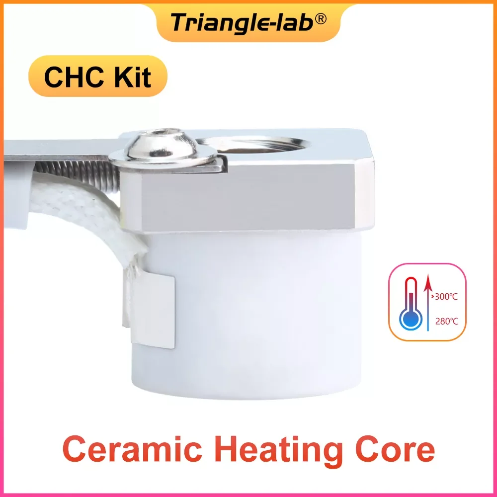 

TriangleLab CHC KIT ceramic heating core quick heating mini for ender 3 V6 hotend CR10 CR-10 CR-6 SE mk3s 3d printer hotend