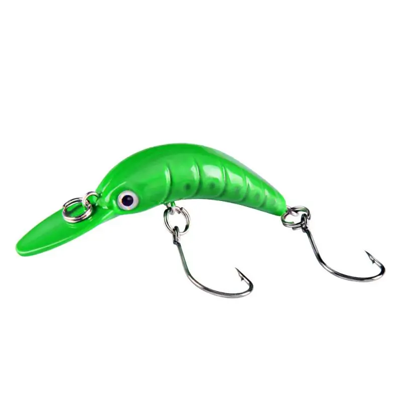 

Rice Worm Shaper Trout Minnow Wobbler Fishing Lure 5.2cm 2.6g Crank Artificial Hard Bait Trout Pike Bass Fishing