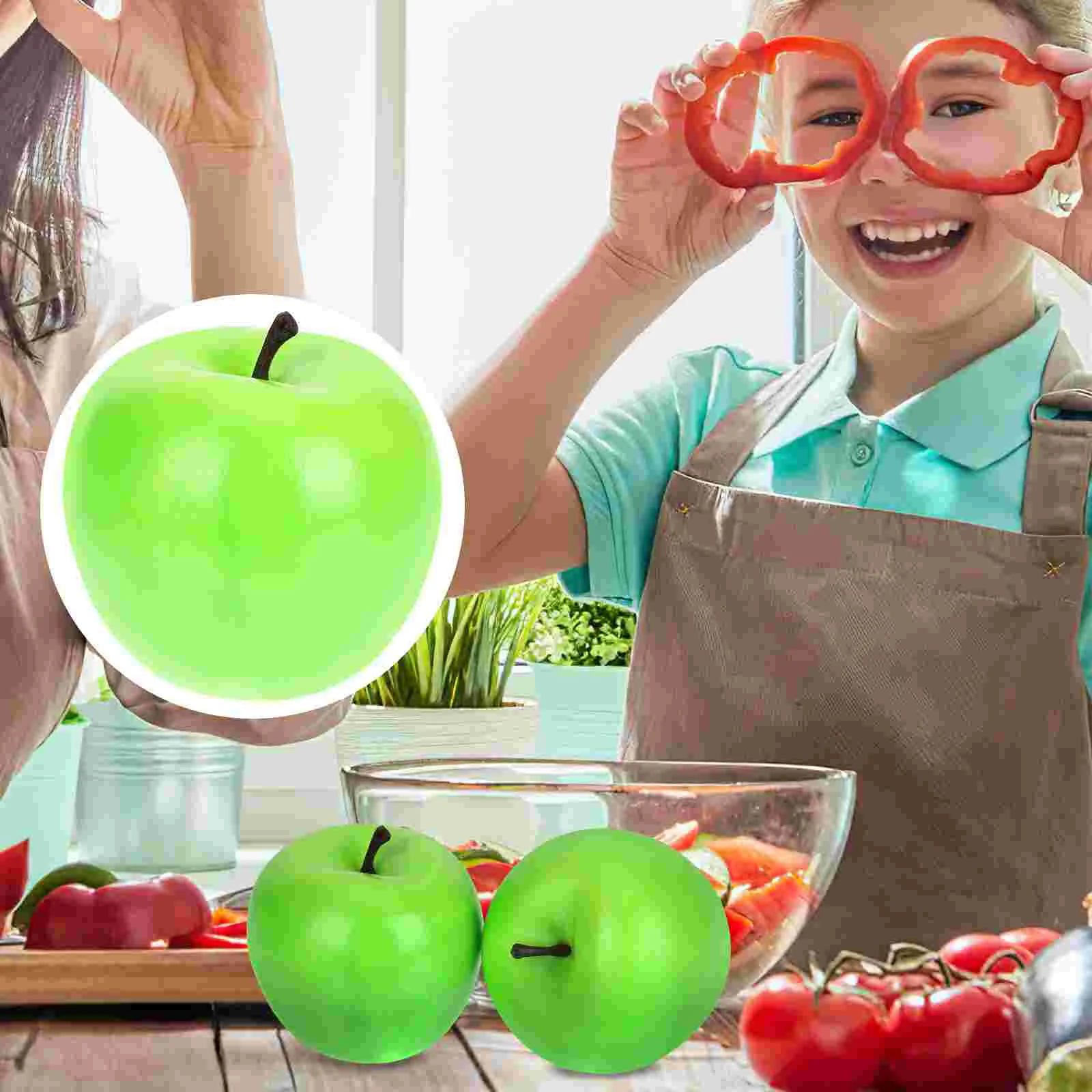 

10pcs Tiered Tray Decor Party Decorations Home Decoration Party Decor Artificial Fruits Fruit Decorations Fruit Kitchen Decor