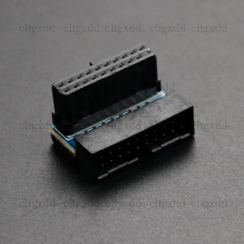 Cltgxdd 1 шт. USB 3 0 90/180 градусов 20 контактов 19 разъем для материнской платы IDC
