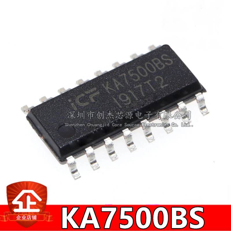 

10pcs New and original KA7500BS KA7500B KA7500 SOP16 ICF The power control chip KA7500BS KA7500B KA7500 SOP-16