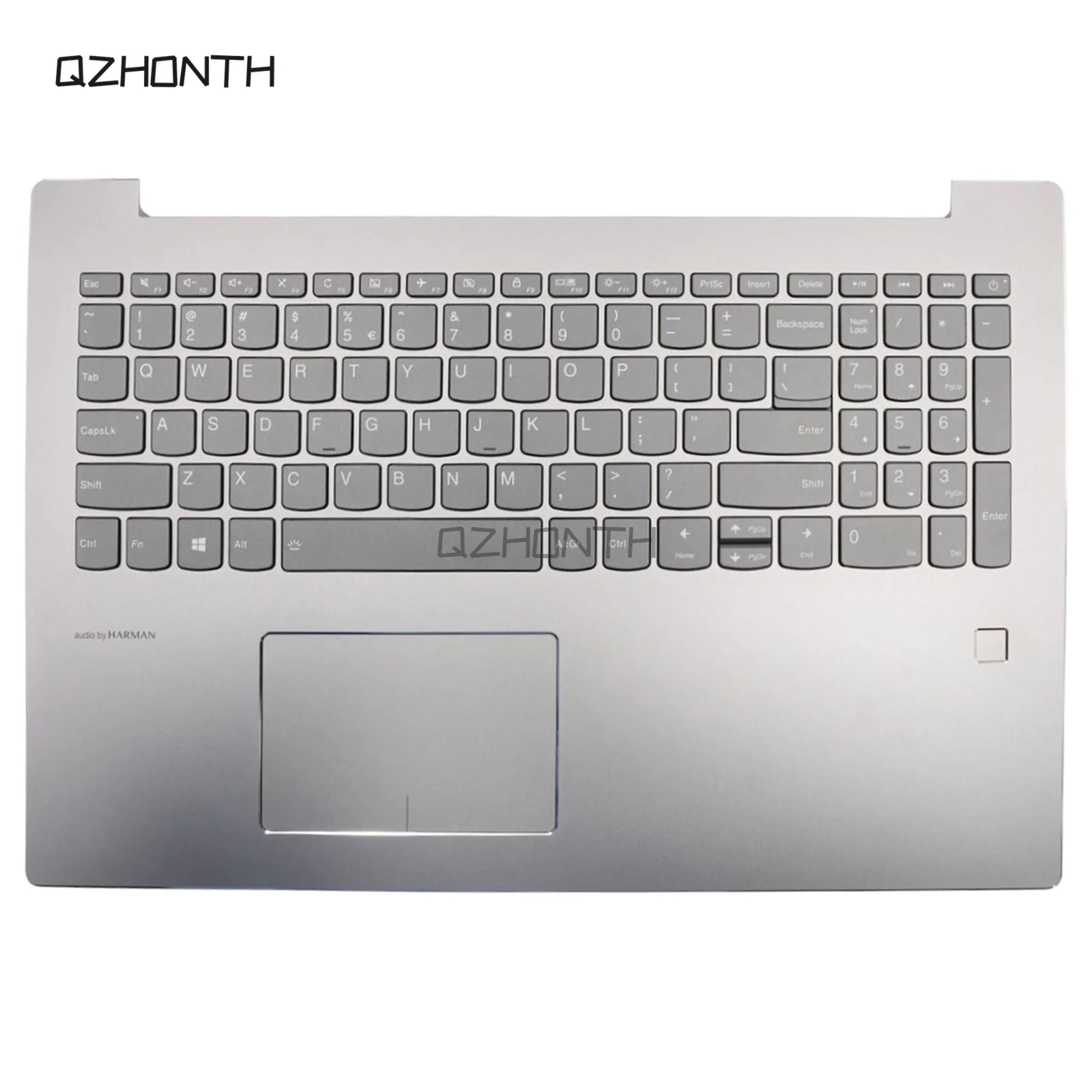 New For Lenovo IdeaPad 520-15IKB 520-15 Palmrest Upper Case w/ Backlit Keyboard (Light Gray Color)