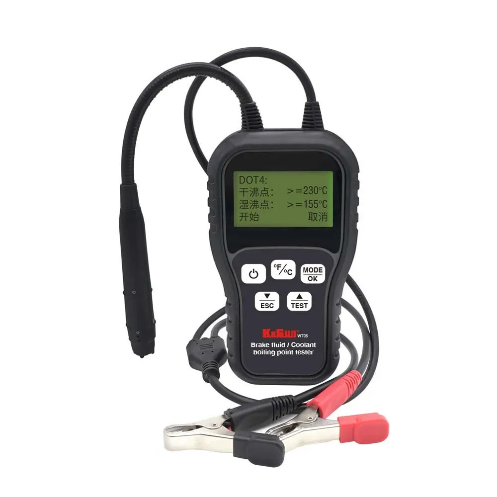 

DOT3 DOT4 DOT5 oil boiling and coolant point test Auto Brake Diagnostic Testing Tool brake fluid Water content detector