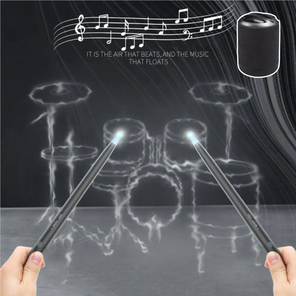 

Somatosensory Drum Kit Intelligent Portable Virtual Air Drumstick Electronic Drumsticks Musical Instrument Beginners