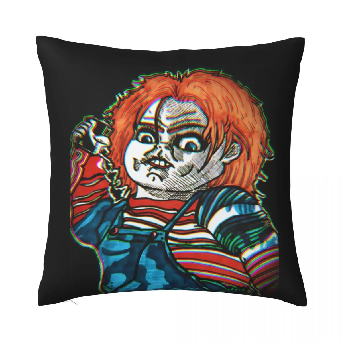 

Детская оригинальная наволочка из мягкой ткани, Подарочная наволочка из фильма «ужасы», Наволочка на кровать на молнии, 40*40 см