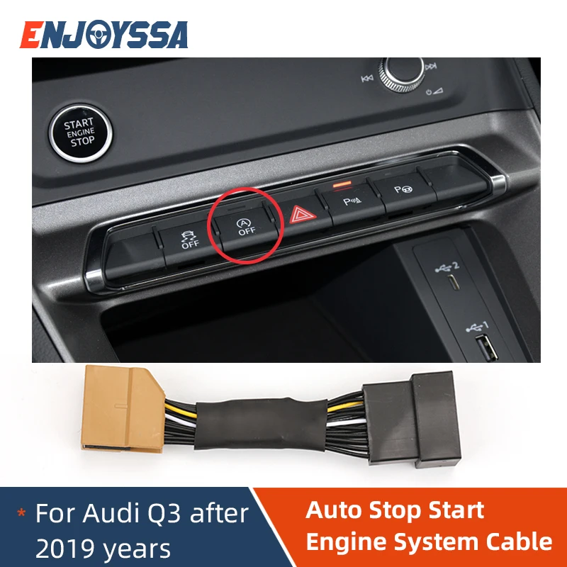 

Stop Start Engine System Off Device Control Sensor Plug Stop Cancel Adapter Cable For Audi Q3 after 2019 Years