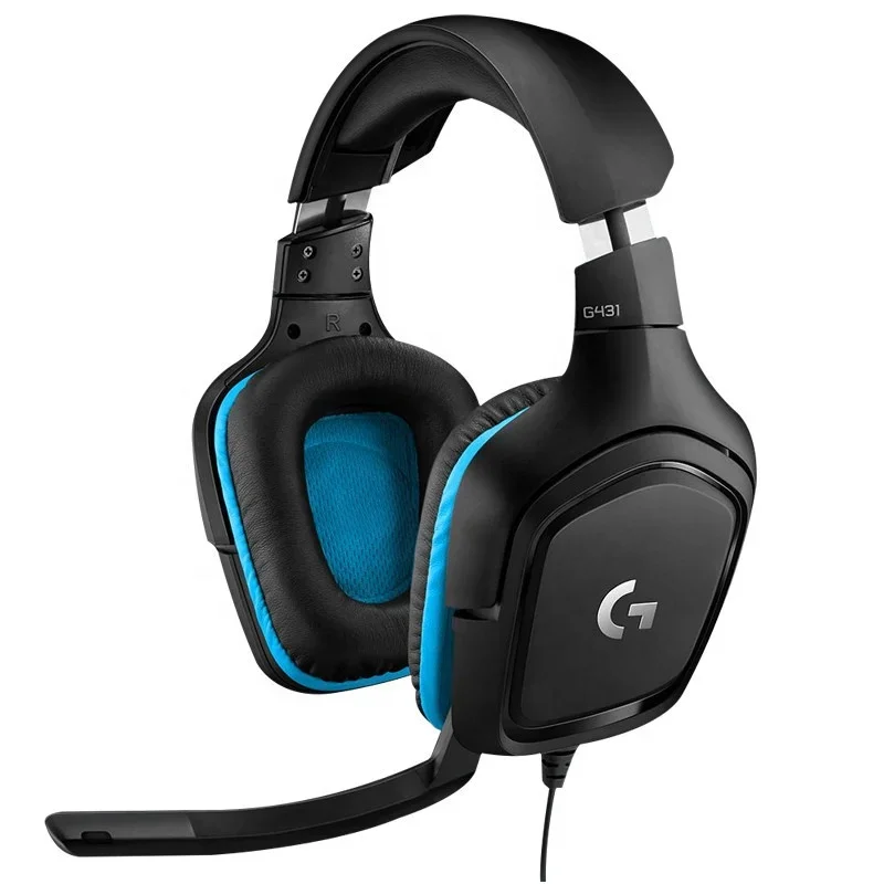 НОВЫЕ оригинальные наушники Logitech G431 7.1 проводные игровые с объемным звуком