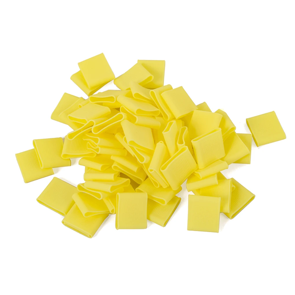 

Набор из 50 вкладышей для пальцев, мягкий силиконовый защитный бандаж для большого пальца, Сменные аксессуары для музыкальных инструментов