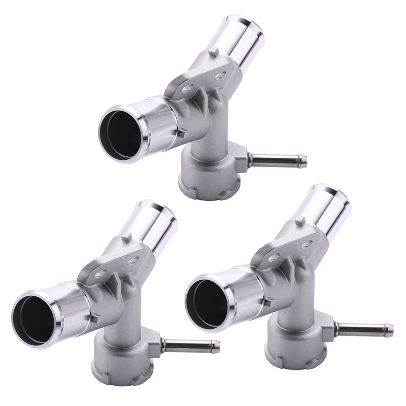 

3X Aluminium Engine Radiator Filler Neck Coolant Thermostat Housing Water Pipe For Toyota Yaris Belta Vios Vitz