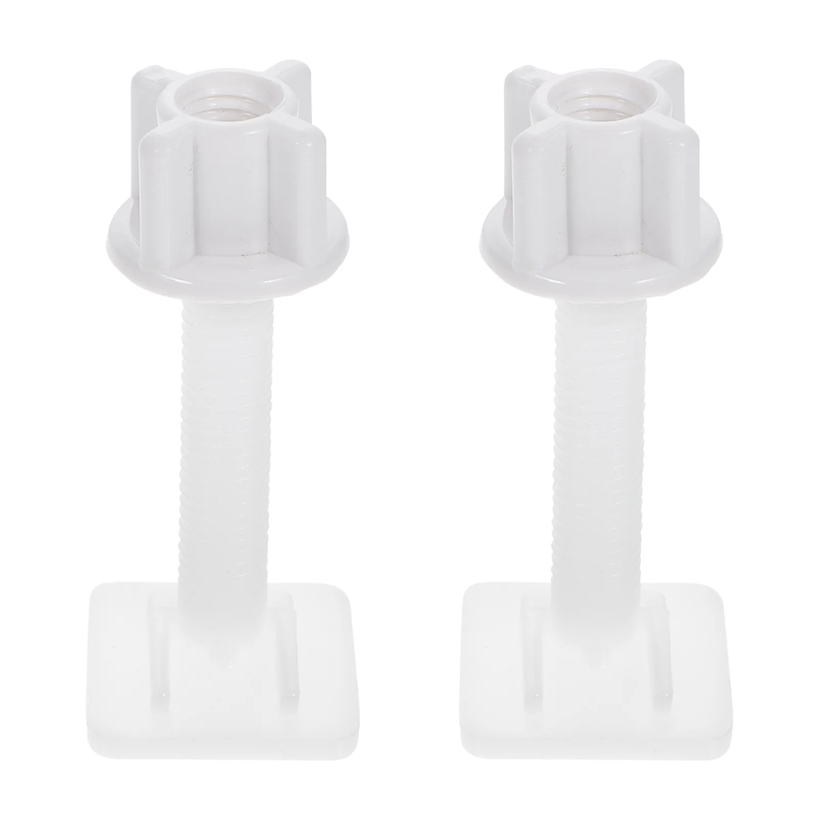 

Toilet Screws Replacement Bolts Bolt Hinge Screwhinges Parts Set Nuts Universalmountfixing White Repair Attachmentfastener