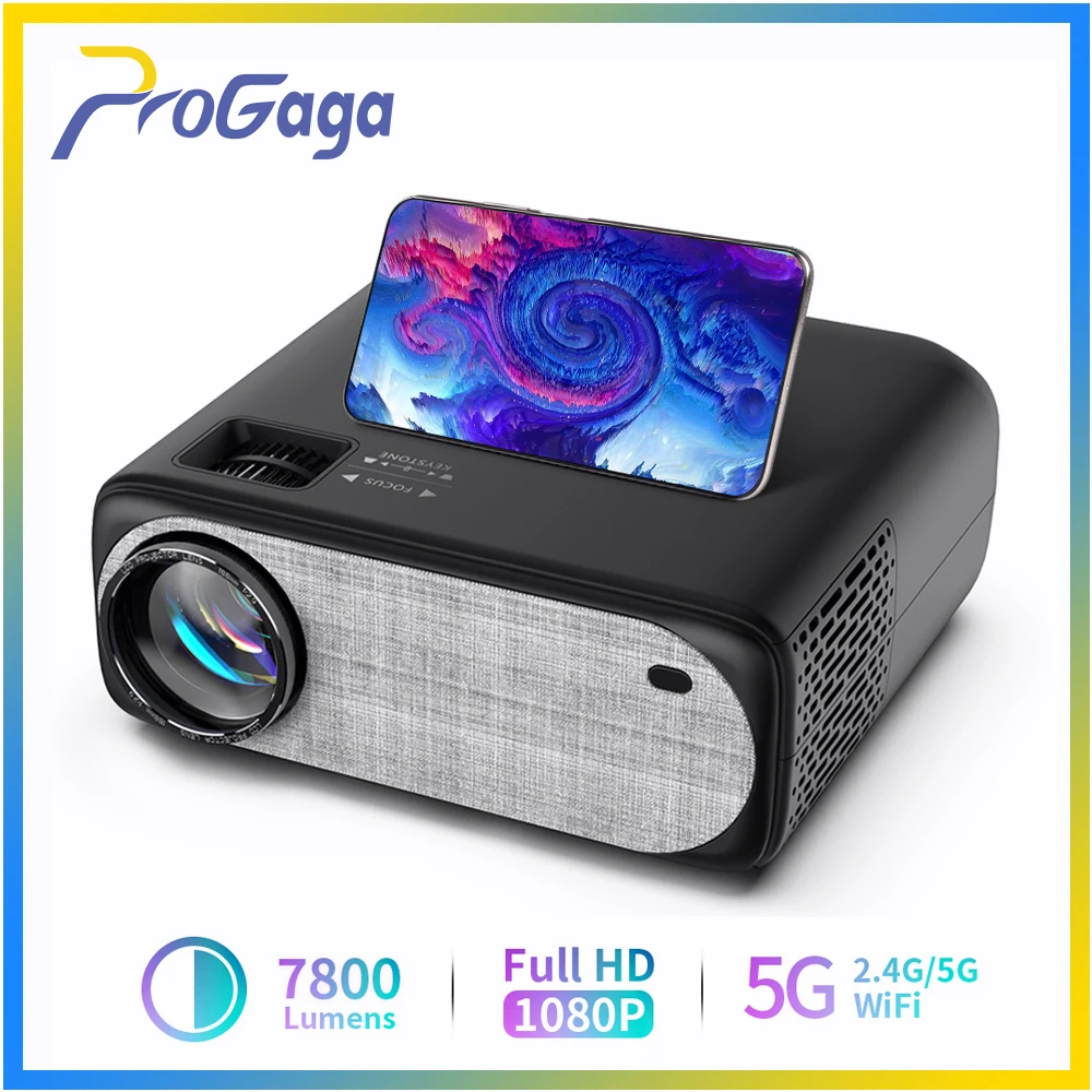 

1080P Projector TD97 WiFi Android TVBOX LED Full HD Projector Video Proyector Home Theater 4K Movie Cinema Phone Beamer