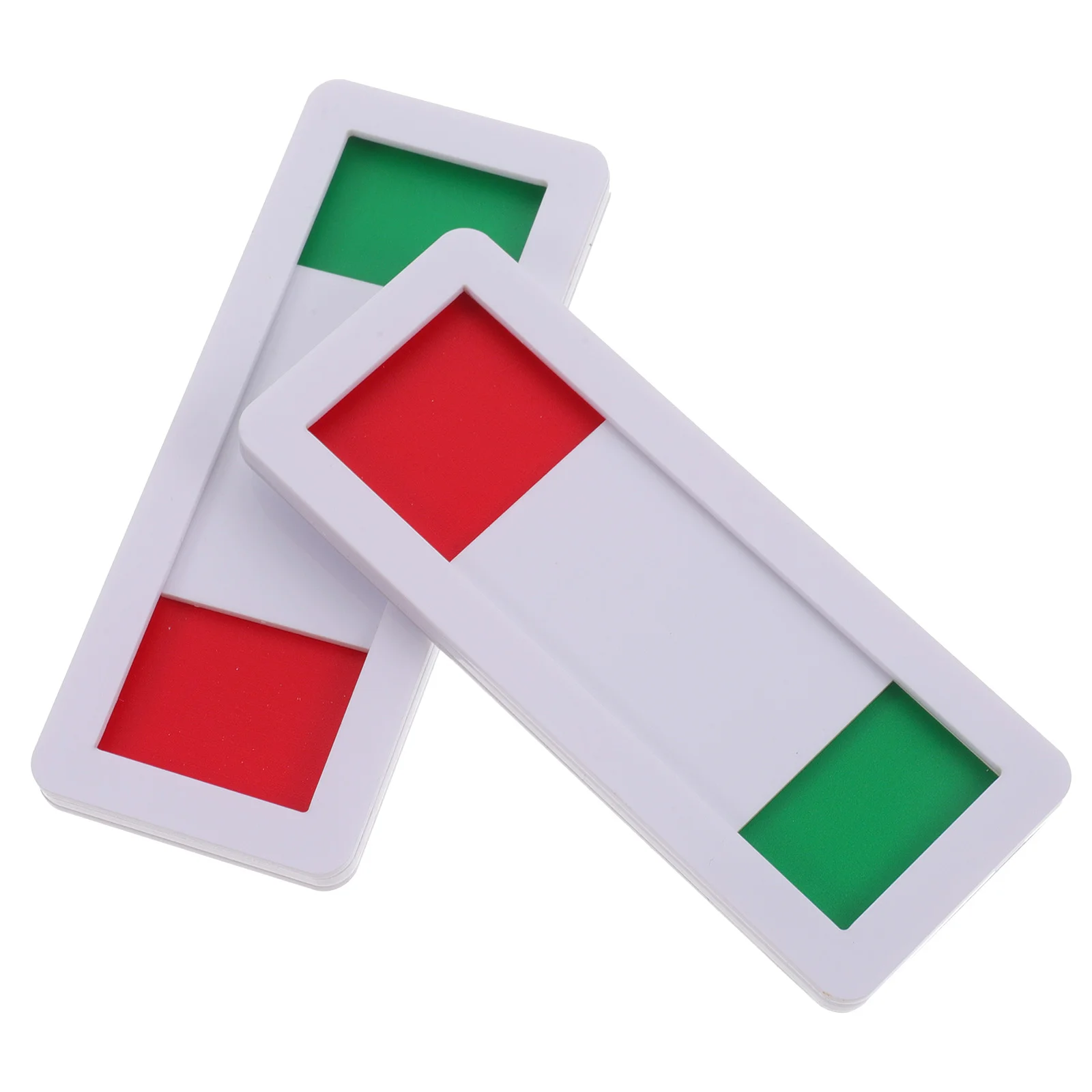 

2 Pcs Creative Signage Do Not Disturb Door Hanger Indicator Light Acrylic Office