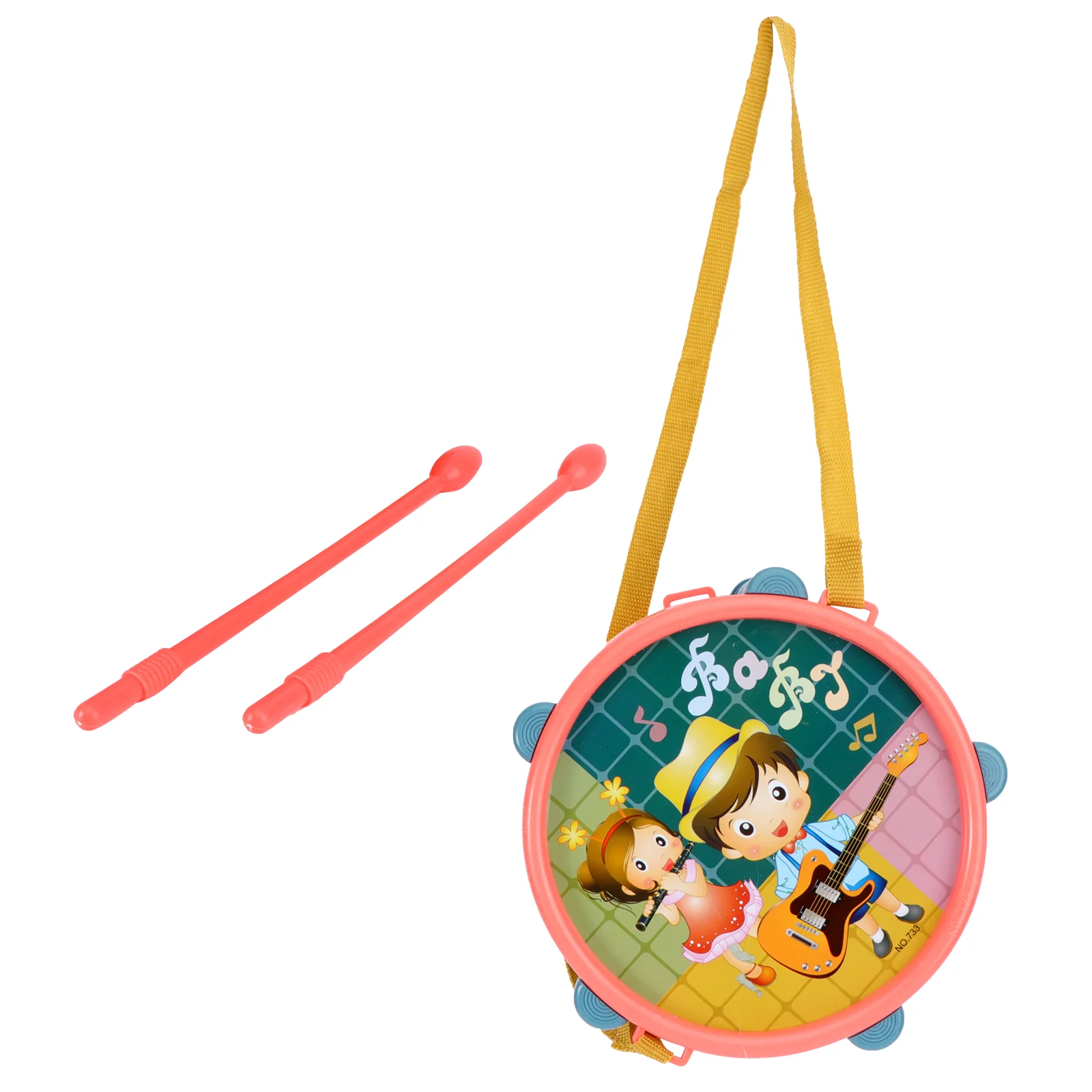 

1 Set Kids Hand Knocking Small Drum Funny Knocking Drum (Random Color)