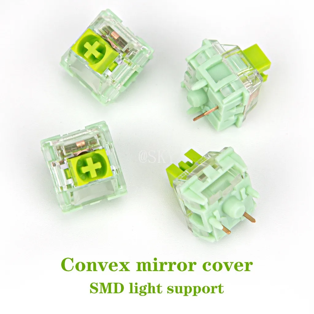 

Original TTC Ace Switch Linear Custom 5 Pin Mechanical Gaming Keyboard GK61 SK64 SK68 SMD PCB Mx Switch 60G Red Pupil Button