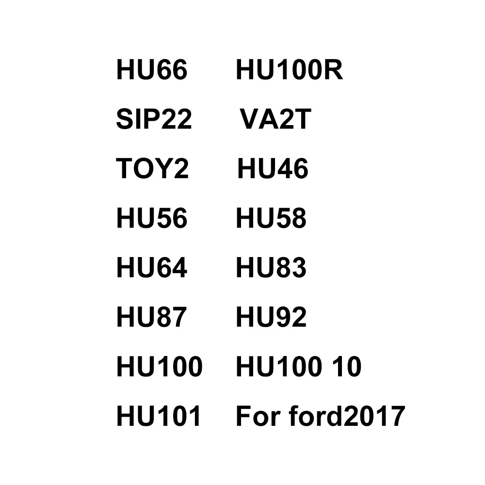 Фото LiShi 2-в-1 инструмент HU66 hu100R Sip22 va2t toy2 HU46 HU56 HU58 HU64 HU83 HU87 HU92 HU100 HU100 10 Cut HU101 для Ford2017 №5