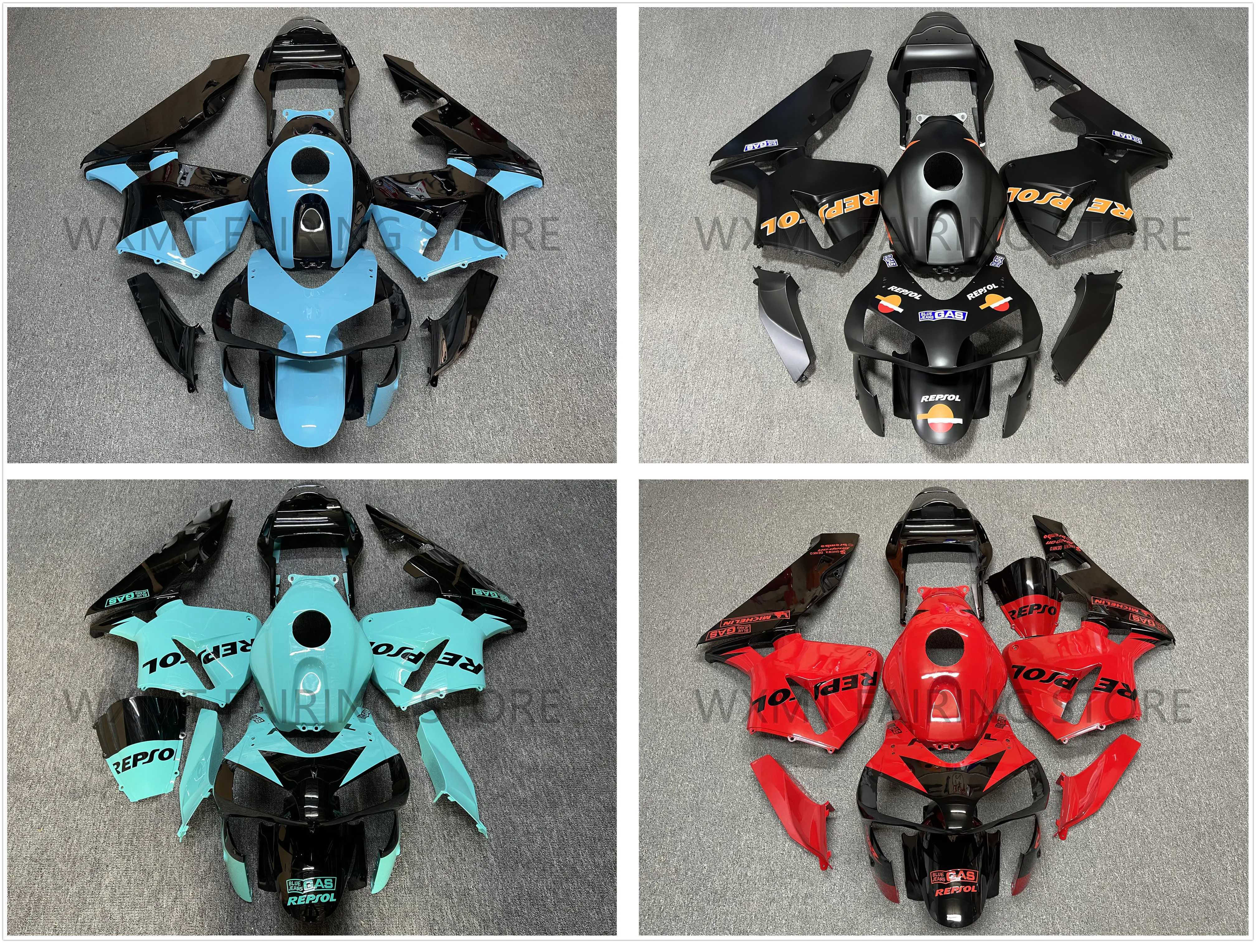 Новый комплект обтекателей для мотоцикла ABS CBR600RR F5 2003 2004 CBR600 RR CBR 600RR 03 04