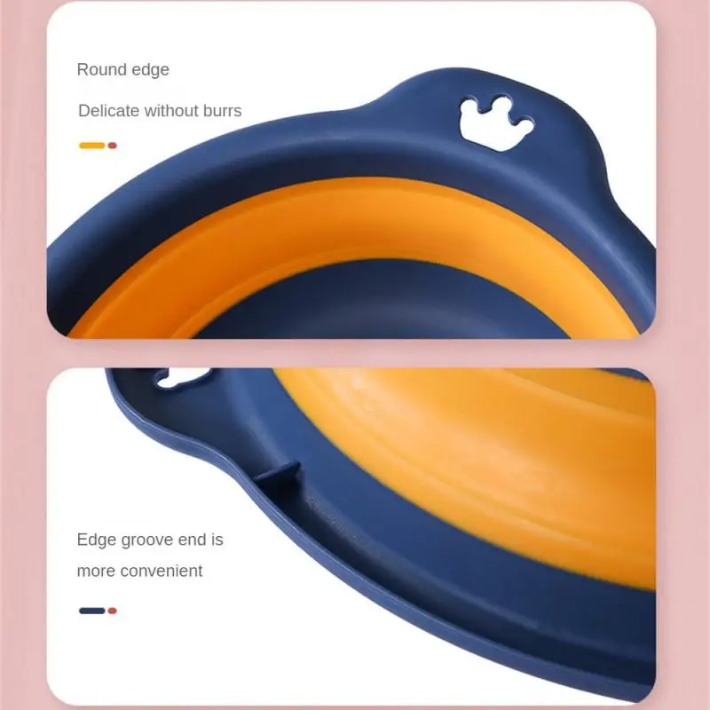 Портативная складная пластиковая дорожная Складная Раковина безопасная Прочная