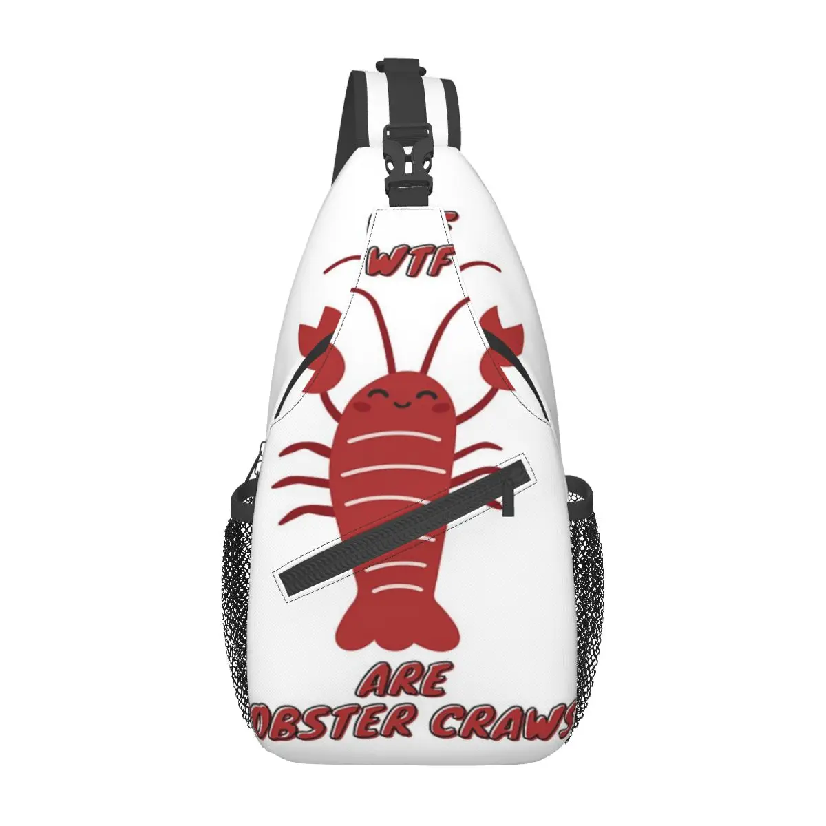 

Нагрудная сумка WTF Are Robster Craws, Современная портативная дорожная сумка, хороший подарок на заказ