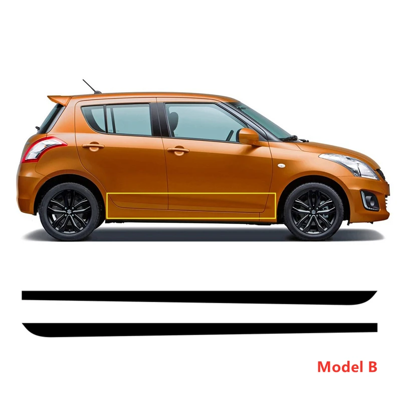 

2 шт./партия, спортивные наклейки из углеродного волокна на дверь автомобиля