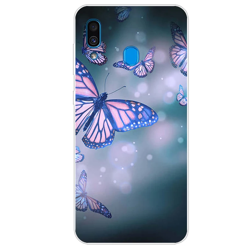 Силиконовый чехол для Samsung Galaxy A30 телефона из мягкого ТПУ A30S A 30 s | Мобильные