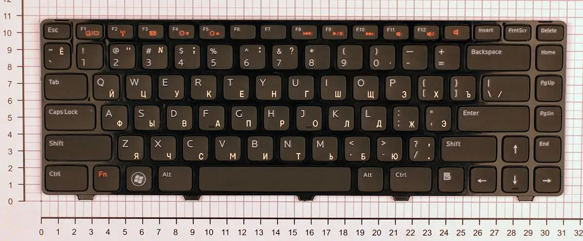 Клавиатура для Dell Inspiron 5520 черная |
