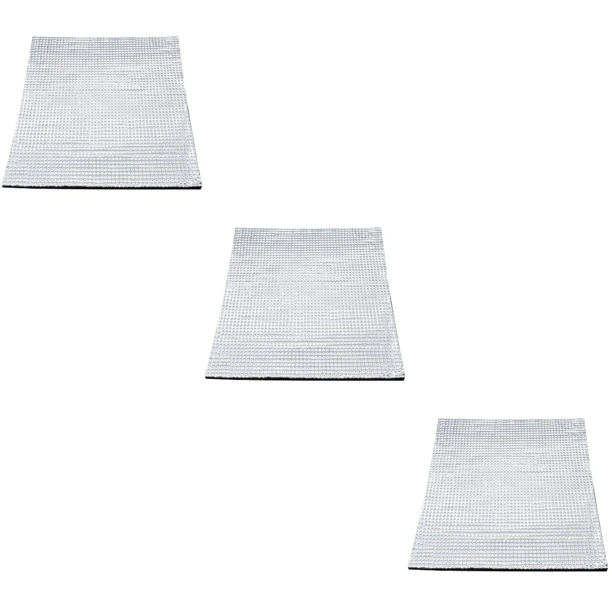 

3 pcs Winter Pet Mat Parrot Pad Heat Insulation Pad Warming Sleep Mat (Silver)