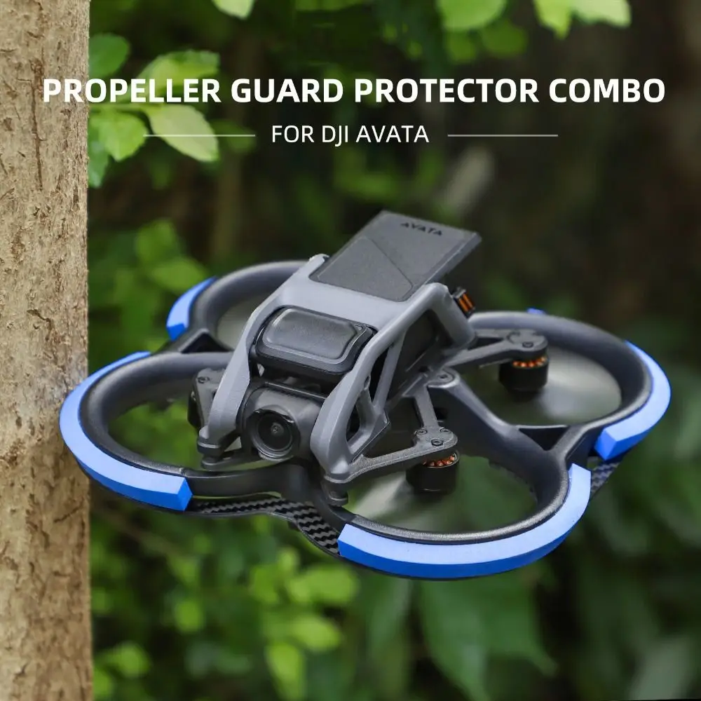 

Accessories Drone Collision Protection Bumper Anti-collision Strip Propeller Guard Protector Carbon Fiber For DJI Avata