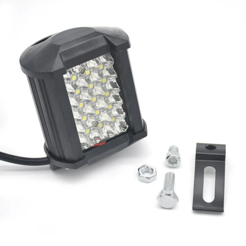 

72W Rectangular LED Work Light Fog Lamp Headlights For Trucks Boats Cars SUV Spotlight Off-road Driving Bar Flood Combo Lamps
