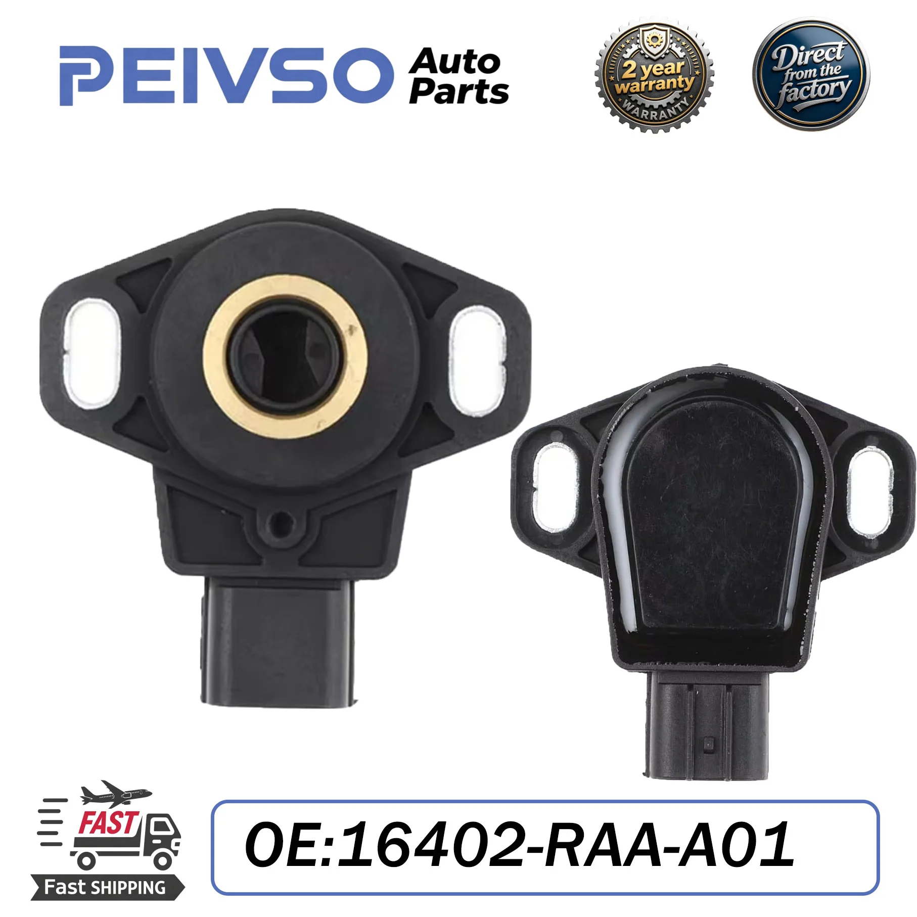 Фото Датчик положения дроссельной заслонки 16402-RAA-A01 для Honda RSX Type S, Civic SI K20 2002-2006, 16402-REJ-W01, 16402-RAA-A02, 16402-RAC-A01 №1